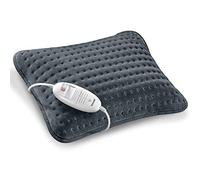 Beurer HK48 Cosy Heated Cushion | Sofa Cushion with Integrated Heat pad | Rapid Warm-up Function | 3 Temperature Settings | Extra Soft Reversible