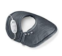 Beurer HK54 Cosy Neck and Shoulder Heat Pad - Grey | Wraps around your shoulders for comforting warmth | 3 temperature settings | Machine washable
