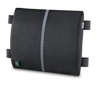 Beurer HK70 Lumbar Heat Pad and Backrest, Back Support with Heat Function, Temperature Monitoring, Machine Washable, Auto Shut Off, Black
