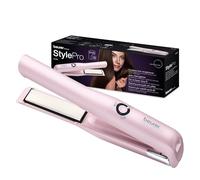 Beurer HS20 Cordless Rechargeable Hair Straightener With USB Charging Cable, 3 Fast-Heating Temperature Settings And Heat-Resistant Cover, Ideal For Travelling