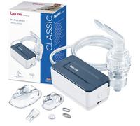 Beurer IH 15 Nebuliser for colds and Respiratory Diseases Such as Asthma and COPD, for nebulizing Medication, Small and Lightweight, one-Button Operation, Ideal for Everyday use