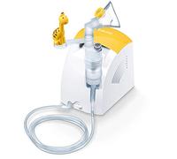 Beurer IH26 Children's Nebuliser | Electric Inhaler with Playful Giraffe to Help Relax Children | Nebulise Liquid Medication for Effective Treatment of Respiratory Conditions | Short Inhalation time