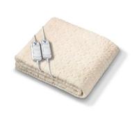 Beurer Komfort King Heated Mattress Cover - Dual Control, 6 Heat Settings, White