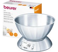 Beurer KS54 Modern Digital Kitchen Scale | Stainless Steel Design | with 1.5l W