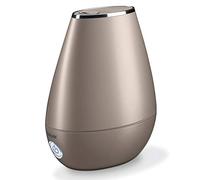 Beurer LB37 - Ultrasonic Humidifier, Micro Misting, Up to 20 m², Night Mode, Quiet, Maximum Misting 200 ml/h, Aromatic Oils, 20 W, Copper