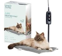 Beurer Love Your Pet Lilli Dog Cat Heating Mat Small with Timer, Small Heating Pad for Pets, Washable at 30°C, Scratch Resistant and Waterproof, 41 x 34 cm