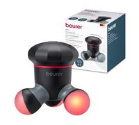 Beurer MG 18 mini massager, electric handheld massager for gentle vibration massage, ideal for back, neck, arms and legs, with LED light, portable, black