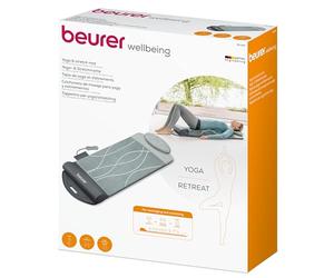 Beurer MG 280 Foldable Yoga and Stretch Mat for Muscles and Relaxation Massage Mat for Neck, Shoulders and Back