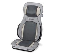 Beurer MG320 3-in-1 Shiatsu Seat Cover - Full Body Massage With 4 3D Heads, Spot and Air Pressure - Infrared Light and Heat Function - Machine Washable