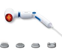 Beurer MG40 Infrared Massager, Handheld Massager With 3-Way Adjustable Handle,
