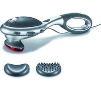 Beurer MG70 Infrared Tapping Massager with removable Handle, Percussion massage for your back, neck, arms and legs, Optional infrared heat, Detachable handle, 2 massage attachments, 2 intensities