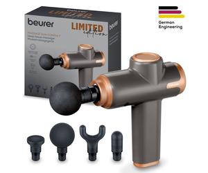 Beurer MG99 PhysioLine Rechargeable Compact Massage Gun with Attachments