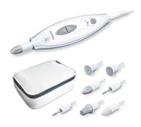 Beurer MP 41 Electric Manicure and Pedicure Set, 7 Nail Care Combs, Bright LED Light
