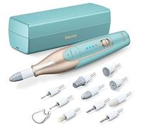 Beurer MP84UK Rechargeable Manicure and Pedicure Set Cordless Electric Nail File with 10 Attachments and Powerful Battery Nail Drill with Practical Charging and Storage case for at-Home use