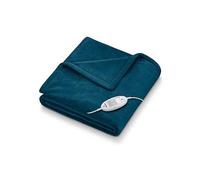 Beurer Ocean Blue Cosy Heated Snuggie Fleece Throw Ocean Blue