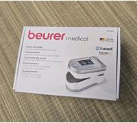 Beurer PO60 Pulse Oximeter with Bluetooth | Measures Heart Rate and arterial Ox