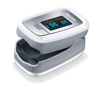 Beurer Pulse Oximeter Fingertip Oxygen Monitor Heart Rate Grey