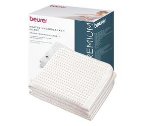 Beurer UB 101 Cosy Thermal Underbed, Heat Bed Underlay for Single Bed, 198 x 92 cm, Mattress Heating with 2 Heat Zones, Variable Automatic Shut-Off, 9 Temperature Levels, Eco Mode, Washable