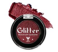 BEUSELF Red Burgundy Metallic Eye Shadow Shiny Red Highly Pigmented for Halloween Look, Cute Cream Moisturizing Eye Cream Blendable Eyeshadow Pallet Makeup