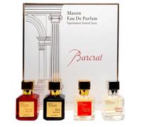 Beutee Bakkarat Roug 540 4x30ml Gift Set For Her Womens Fragrance - 30ml x 4 Eau De Parfum Beautiful Gift Box Birthday Wedding Anniversary Bridal Party Gift (Bakkarat Roug 4x30ml Set)