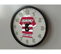 BEVAN FRENCH 6 - WIGAN WARRIORS SUPER LEAGUE TEAM LEGEND EDITION GLOW IN THE DARK WALL CLOCK - THE BEST WIGAN WARRIORS GIFTS - WIGAN WARRIORS WALL CLOCK! (35cm Wall Clock)