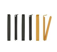 BEVARA Snack Sealing Clip Mixed Color and Sizes, Multicolor, Bag Keeps The Contents Fresh for IKEA (Set of 6)