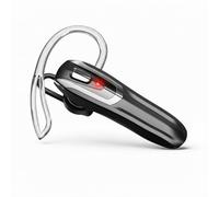 BEVCEFCC Bluetooth Earpiece Handsfree 38Hrs Talking Time Wireless Headset V 6.0 Single Ear Bluetooth Headset Noise Canceling Wireless Headphones for Phone Calls (Black)