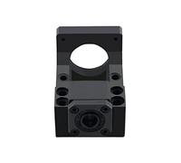 BEVDICNC HM12-57 Nema 23 Stepper Motor Steel Mounting Bracket Ball Screw Fixed End Supports Bearing Mount with 4 Screws and 1 Wrench for 12mm BallScrew CNC Balls Screw SFU1605 1610 1616 1620 1604