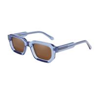 Bevel Cut Acetate Driver Sunglasses Polarized Men Rectangle Frame Women'S Shades Male