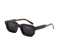 Bevel Cut Acetate Driver Sunglasses Polarized Men Rectangle Frame Women'S Shades Male