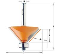 CMT 836.950.11 Chamfer Bit, 1/2-Inch Shank, 2-9/16-Inch Diameter