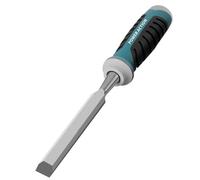 Bevel Edge Chisel Wood Grip with Soft Rubber Handle End Cap Wood Carving Tools Woodworking Gouges for Beginners Hobbyists (Size : 12mm)