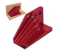 Bevel Gauge Block - Woodworking Angle Finder, Precision Measuring Tool, Hand Workers Layout Devices | Professional Carpenter Joiner Adult Manual Workshops Carpentry Furniture Construction Utility