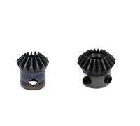 Bevel Gear 1M Module 15/20 Teeth Inner Hole 5/6/7/8mm Gear 90 Degrees Steel Gears Screw Hole M5 No Keyway 1Pcs(7mm,20 Teeth)