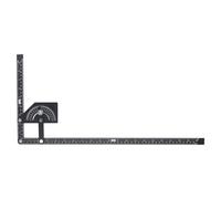 Bevel Protractor Universal Angle Finder Ruler 0 180 Degree Aluminum Alloy Woodworking Tool for Construction Cabinet Making Fine Woodworking