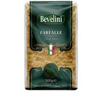 Bevelini Farfalle Pasta - Authentic Taste of Italy, 500g (Pack of 5)