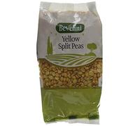 Bevelini Yellow Split Peas 500g - Dried Yellow Peas for Soups, Stews, Curries & Pease Pudding - High Protein & Fibre Plant-Based Pulses - Vegan & Vegetarian Friendly Pantry Essential