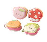 Beverage and Fruit Themed Sticky Notes Set, 4 x Portable Stationery Pads, Fun Desk Accessories for Notes and Reminders, Creative Office Supplies for Home, Studio, and School