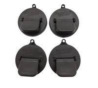 Beverage Buddee Can Cover - Best Can Cover for Standard Size Soda/Beer/Energy Drink Cans - Made in The USA - BPA-PCB Free - 4 Pack (Black)