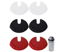 Beverage Can Lid, 6 Pieces Reusable Can Cap Beverage End Cap, Plastic Anti Dust Lids Can Lids, Closure Drink Tops Cover for Beer Soda Saver Beverage