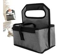 Beverage Carrier - Insulated Drink Holder Bag, Foldable Multi Cup Storage Organizer with Sturdy Handle, Leak Resistant Thermal Protection Function, for Delivery, Picnic, Outdoor