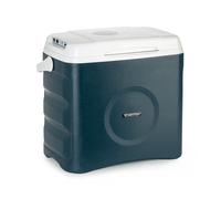 Klarstein BeerBelly 29 Electric Cool Box - 29 L, 3 Connections: 230V, 12V Connection for Cigarette Lighter & USB Connection, Portable, Cooling and Warming Function, Car, Truck, Camping, Socket, Blue