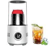 Beverage Cooler, Quick Cooling Cup with Temperature Display, Dual-Purpose for Hot and Cold Drinks, Fast Electric Can Cooler for Beer and Ice Cream