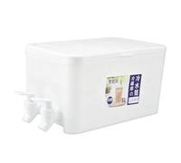 Beverage Dispenser | 5L Waterproof Food Grade with 2 Taps, Water and Beverage Dispenser with Tap, for Hot Cold Beverages, Coffee, Tea, Cocktails, Lemonade Home Kitchen