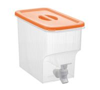 Beverage Dispenser, Drink Dispenser Jar, 3.9L Large Capacity, Clear Portable Container, Ideal for Home, Ice Serving, Lemonade, Cocktail, Outdoor Parties, Fridge Use