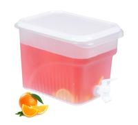 Beverage Dispenser Fridge Water Server Jug Container Tap Lid 4.8 Litres Plastic