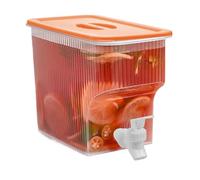 Beverage Dispenser | Jug For Tea And Soft Drinks,Portable Transparent Jug 3.9L For Outdoor Ice, Homemade Lemonade, Cocktails And With Generous Capacity