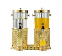 Beverage Dispenser Stainless Steel Drink Dispensers with Ice Core Leak-Proof Spigot for Parties, Weddings