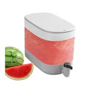 Beverage Dispenser with Spigot 4L Large Capacity Sealed Drink Container with Faucet Leak Proof Fruit Infuser Pitcher Refrigerator Storage Water Juice Lemonade Cold Beverage Jug Home Kitchen Party Use