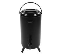 Beverage Dispenser With Tap, 12 Liter Thermos Flask, Stainless Steel, Coffee Pot Thermal Container for Tea or Mulled Wine